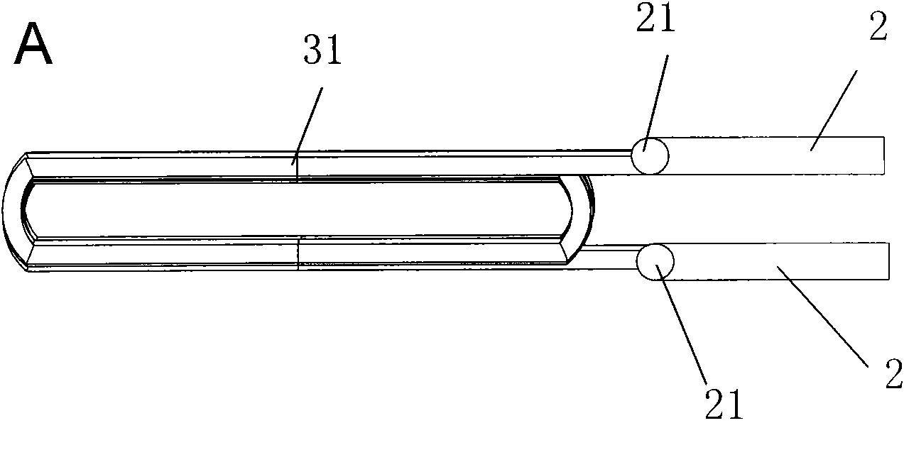 Method and device for heating flowing fluid as well as heating equipment applying same