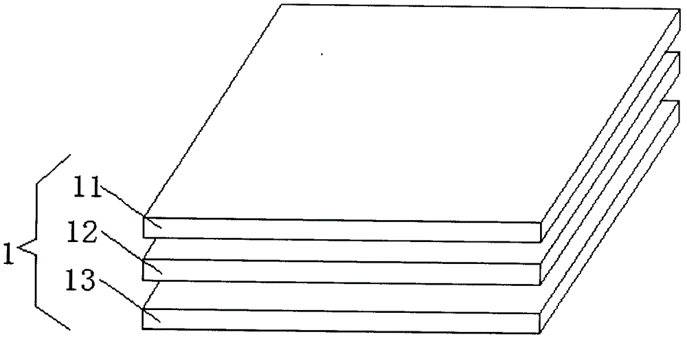 Hot-melt adhesive layered kraft adhesive tape and manufacturing method thereof