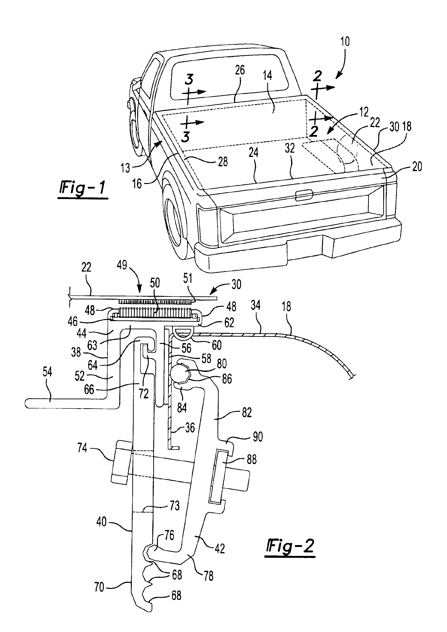 Tonneau cover clamp