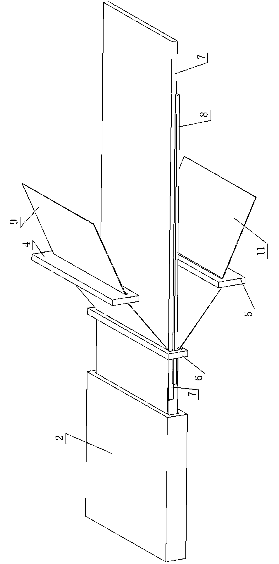 Pushing die head and method for pushing cabinet door plate by utilizing pushing die head