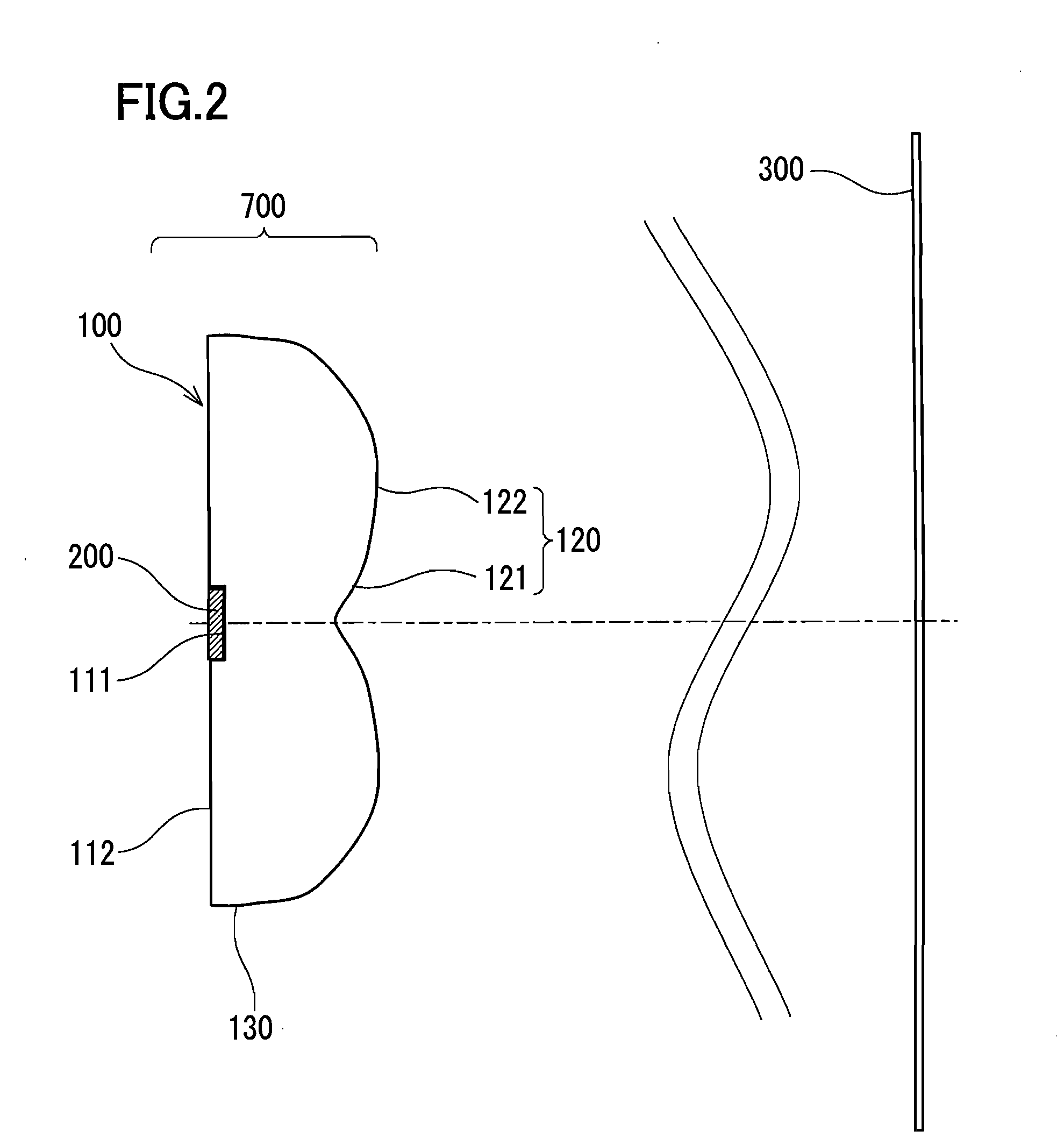 Illuminating lens, and lighting device, surface light source, and liquid-crystal display apparatus each using the same