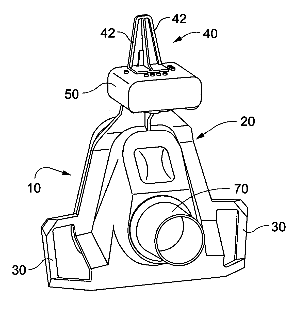 Mask with integral cushion and forehead piece