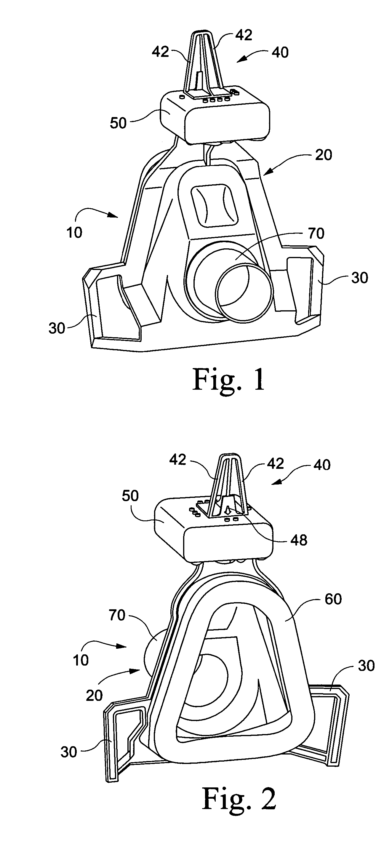 Mask with integral cushion and forehead piece