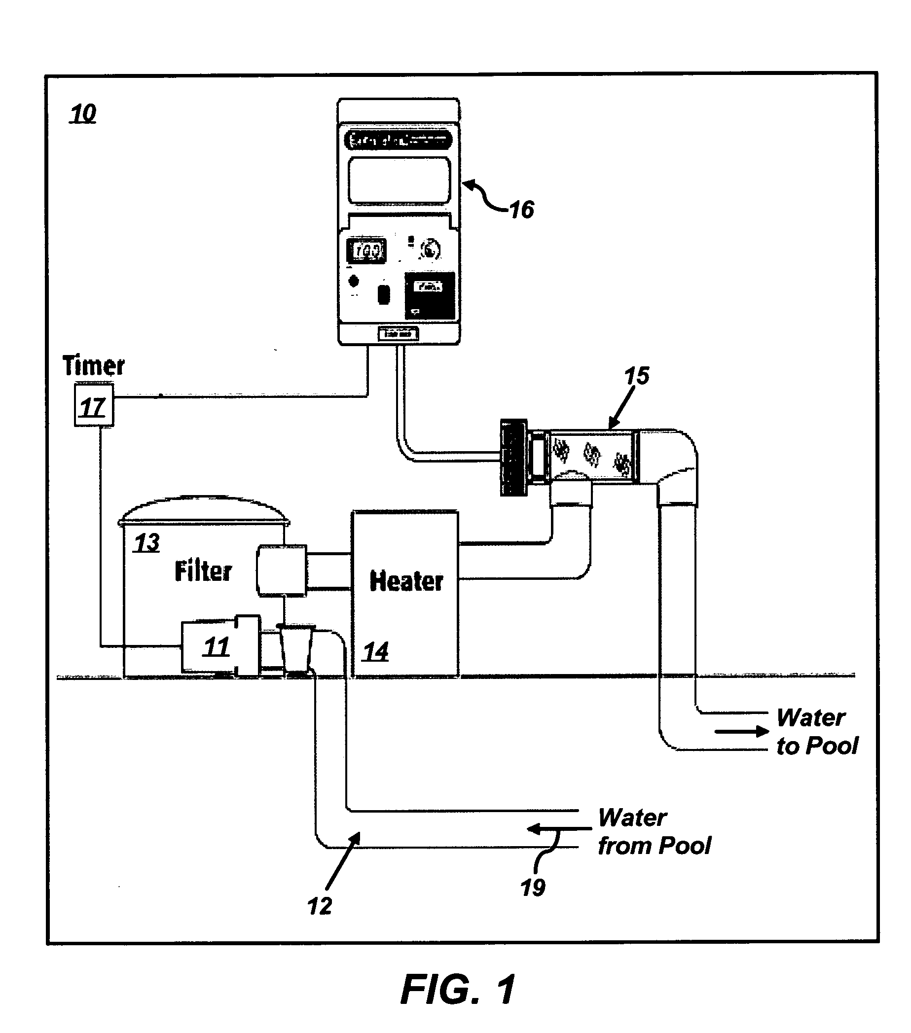 Swimming pool cleaning and sanitizing system