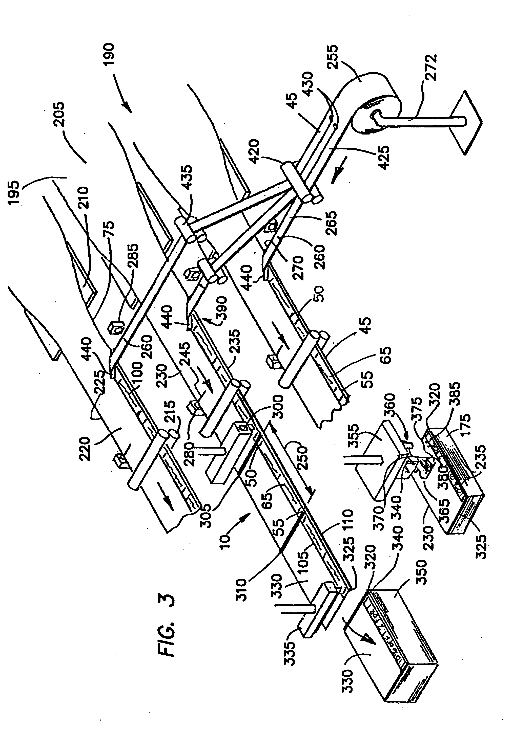 T-shirt style bag with registered advertising strip, apparatus and method for making same