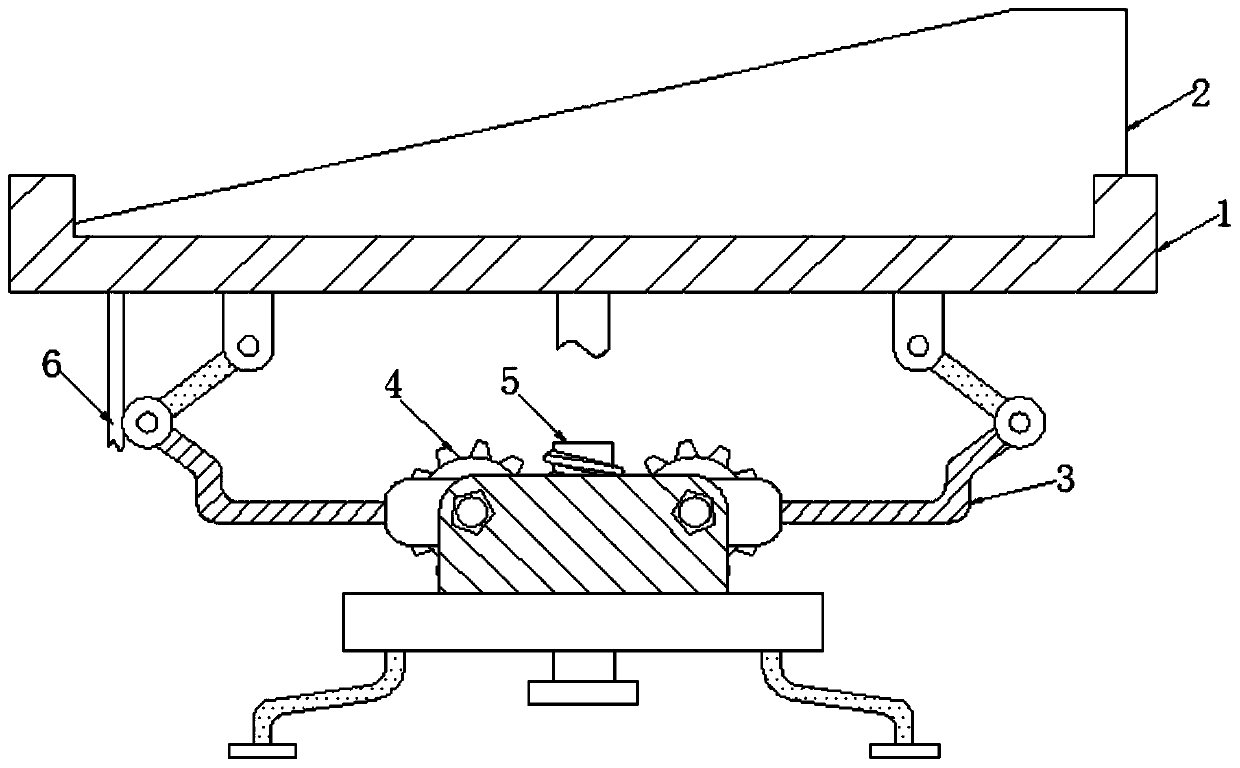 Display equipment for ensuring electronic product stability and all-directional exhibition