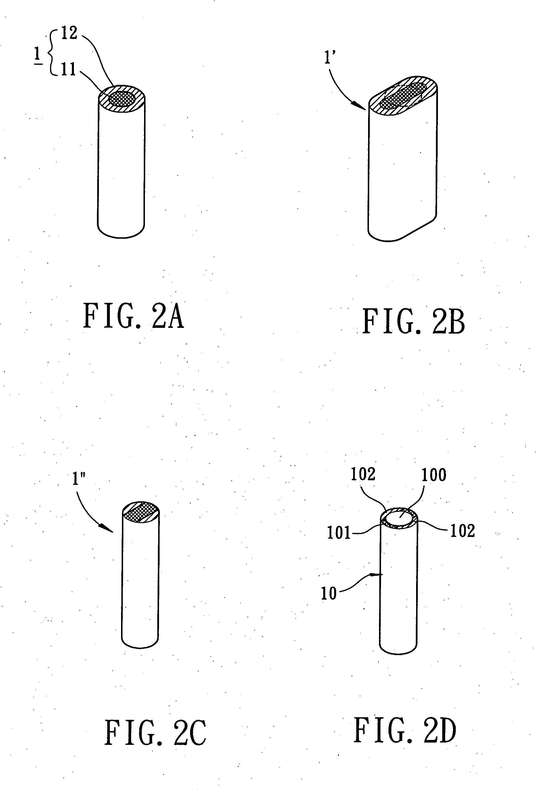 Complex hosel structure for a golf club head having a high degree of vibrational absorbability and elastic deformability