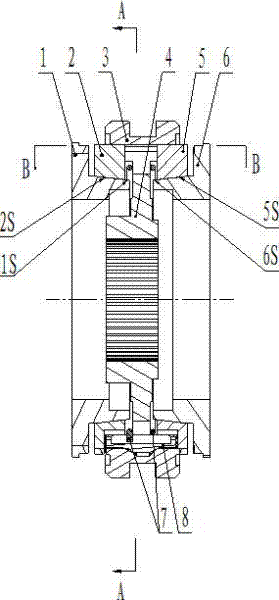 Synchronizer for dual-clutch automatic transmission of car