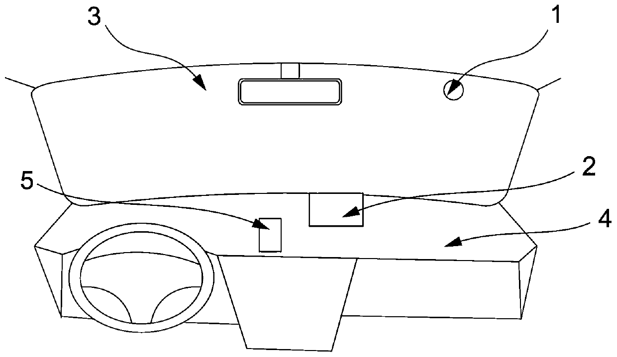 Safe vehicle speed control method and system based on image identification