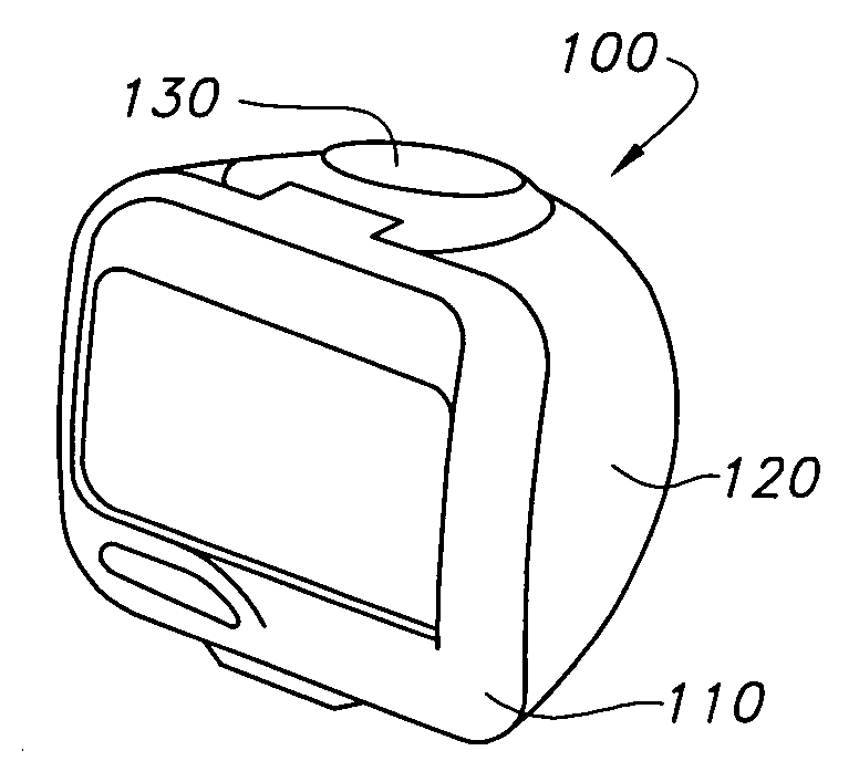 Swivel-lid protective case