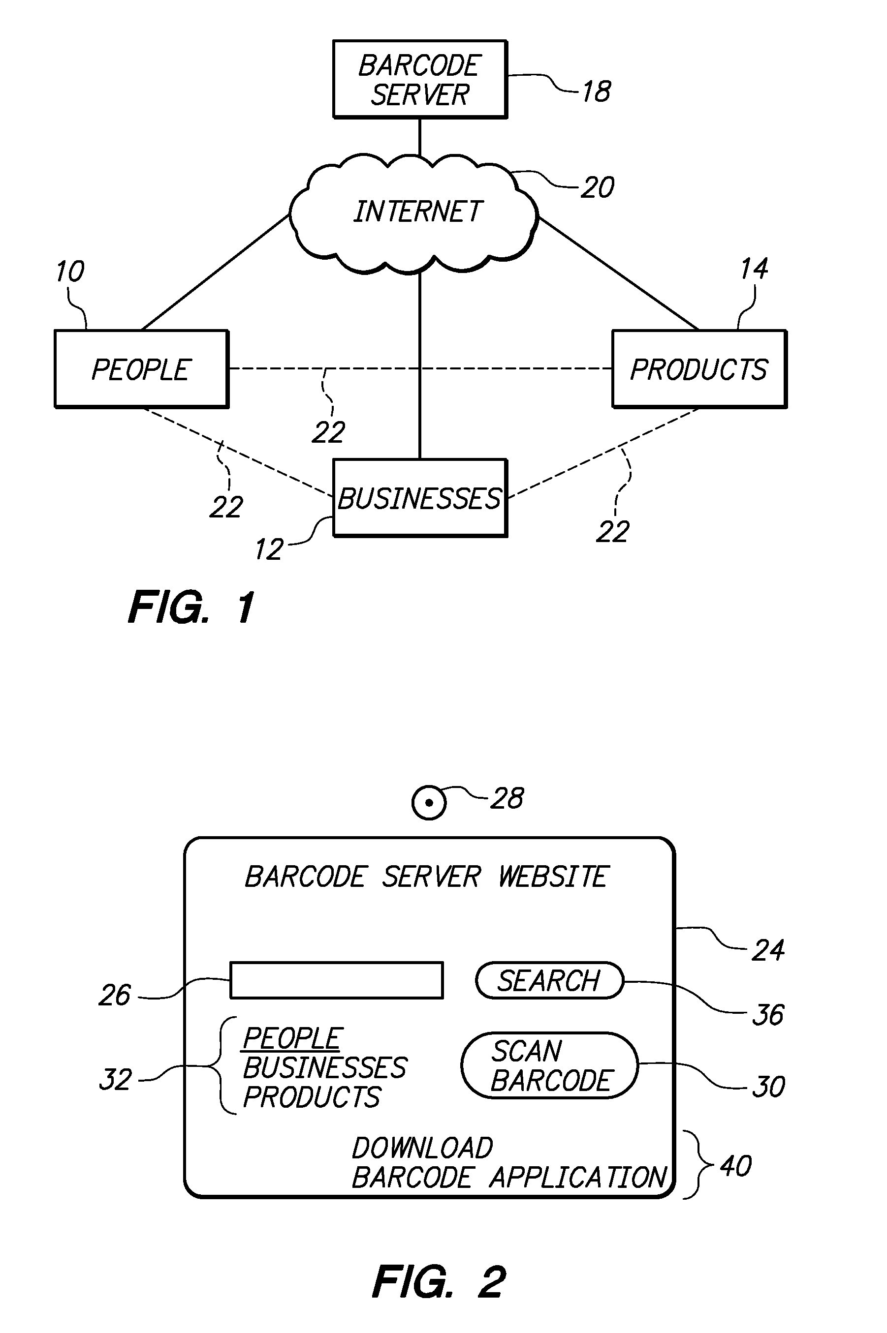 Online barcode directory and systems for facilitating transactions utilizing the same