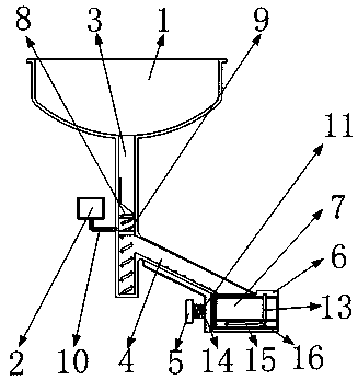 Kitchen anti-blocking sink based on water seal