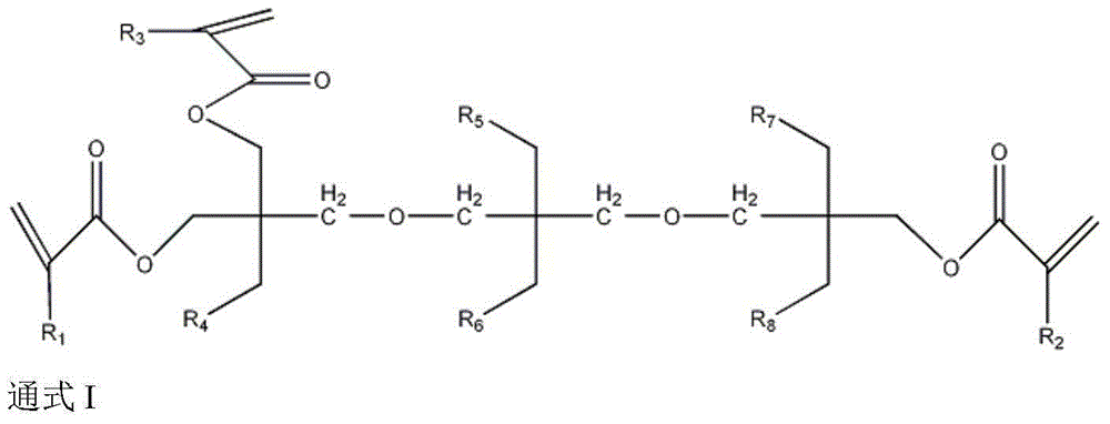 A kind of modified tripentaerythritol acrylate and preparation method thereof