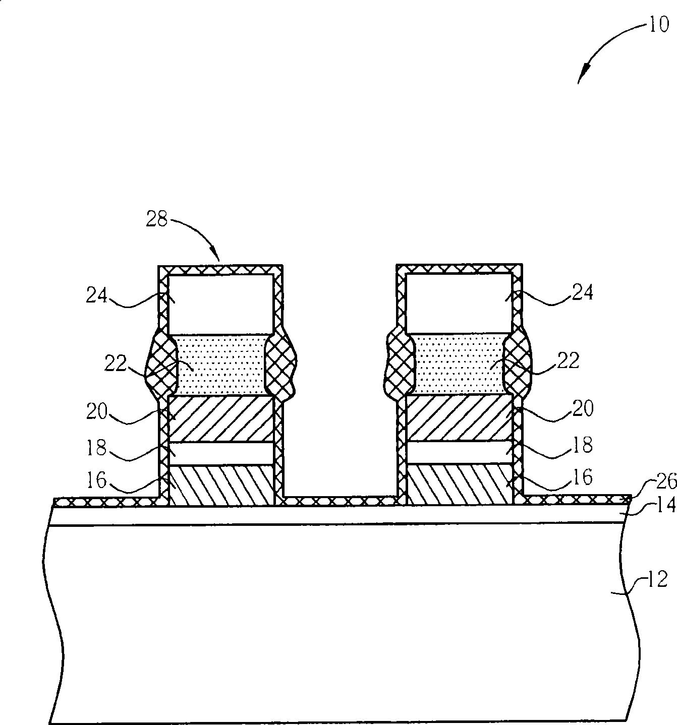 Method for making flash memory