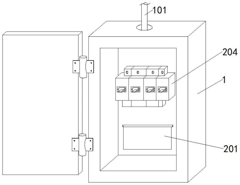 Air switch limiting bolt with heated bouncing function