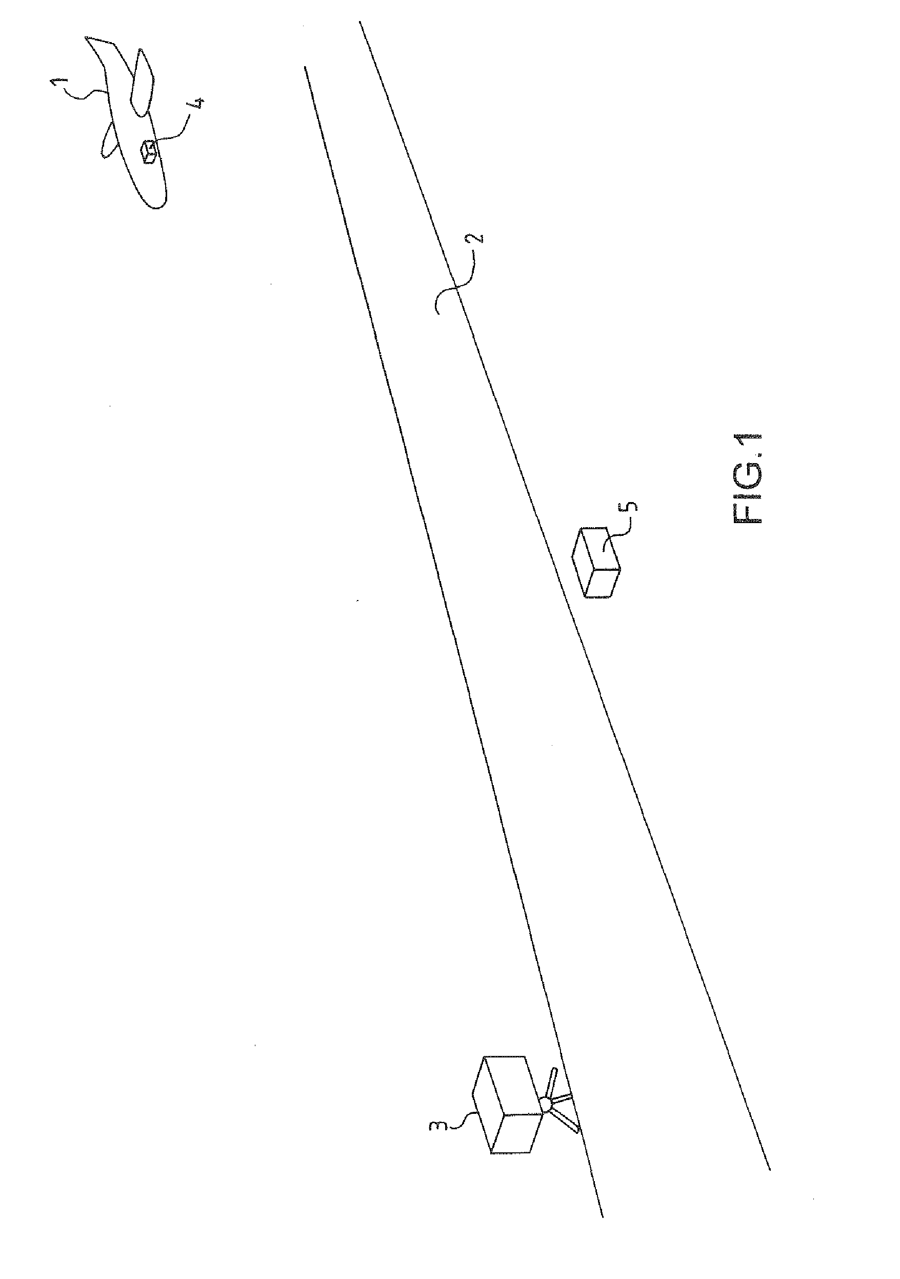 Method and device for positioning aircraft, such as for automatic guiding during the landing phase