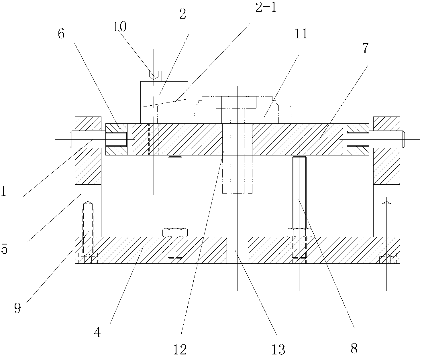 Float-type hole grinding clamp