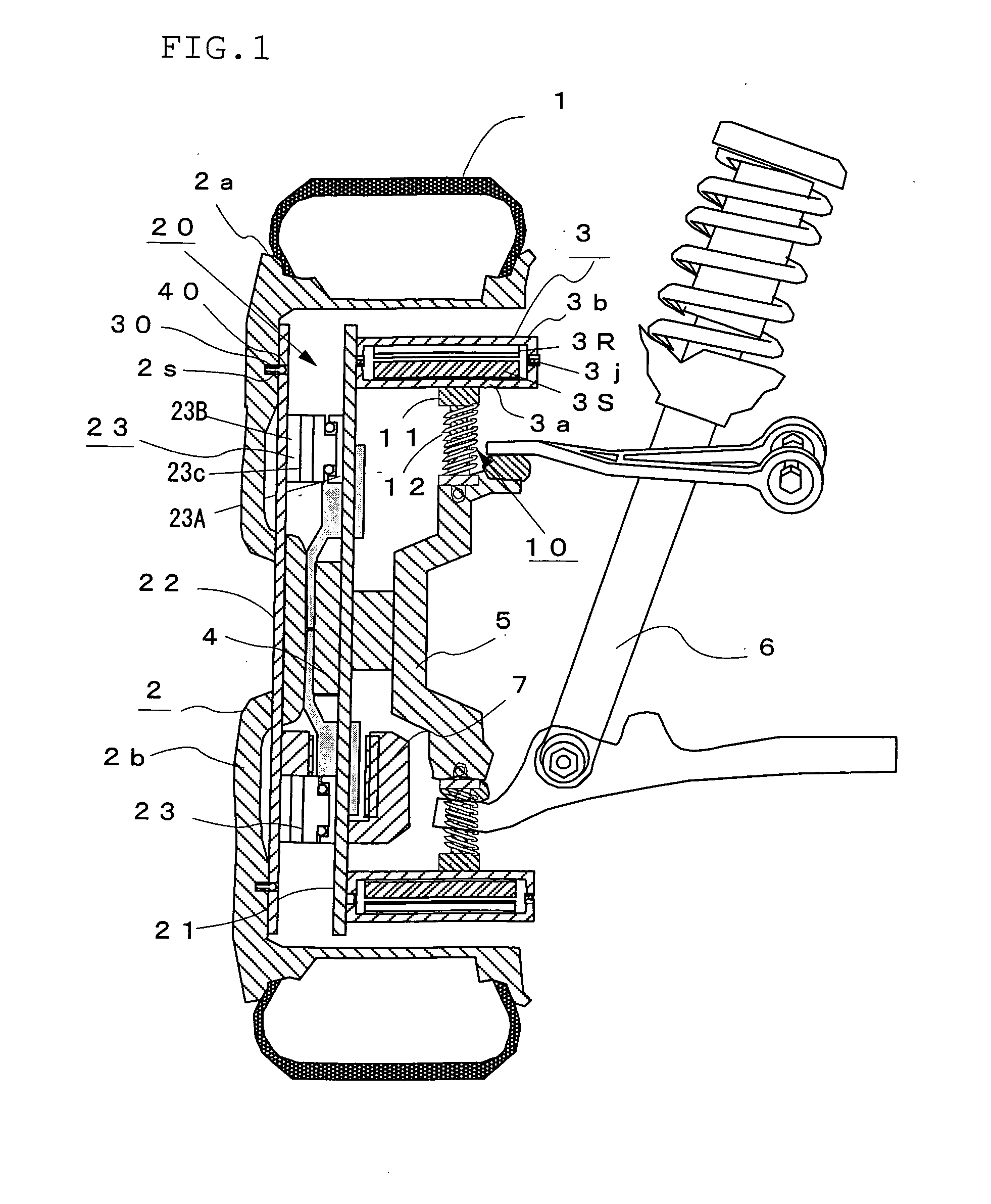 In-Wheel Motor System and Method of Installing the Same