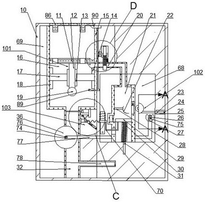 Self-cleaning monitoring equipment utilizing rainwater