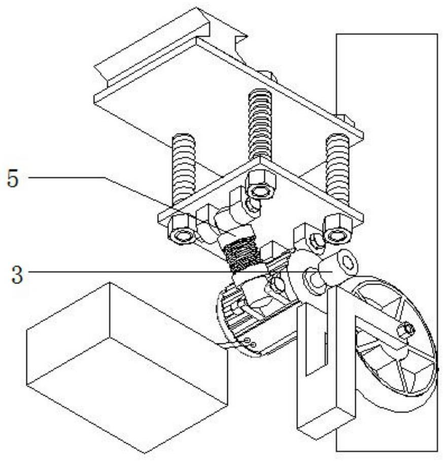 Rolling cage shoe power generation device and method for mining hoisting container