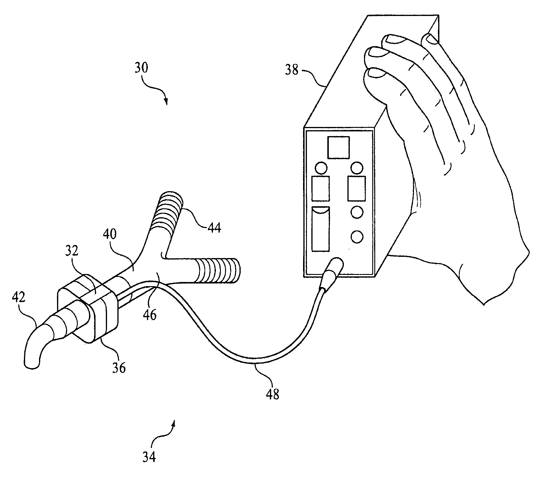 Compensation of Volumetric Errors in a Gas Monitoring System