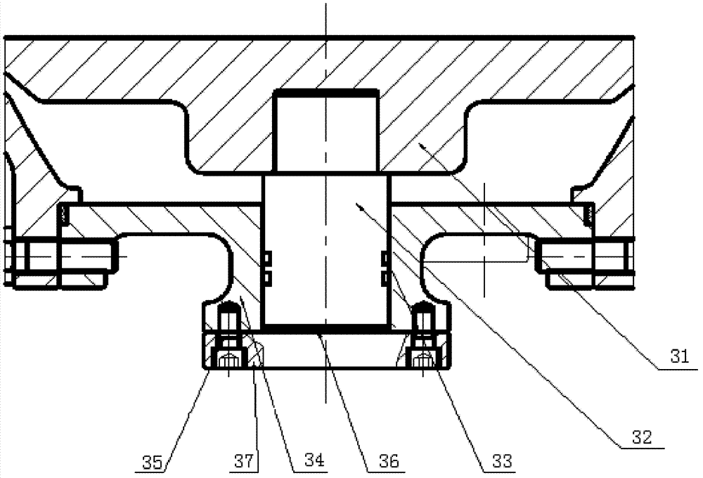 Fixed ball valve structure regulating device