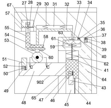 Wooden bangle cleaning and maintaining device