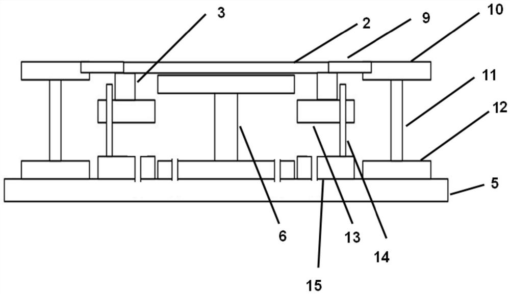 A large-aperture film diffractive lens microstructure etching transfer method and tooling