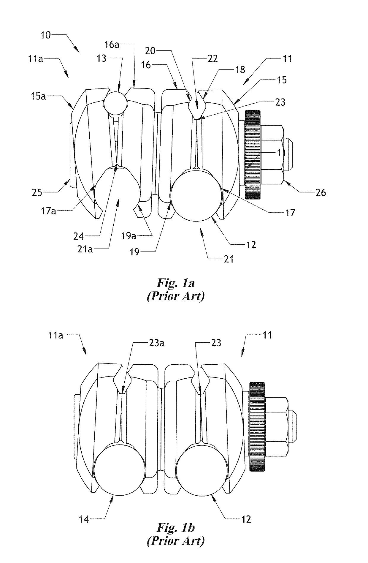 Fixation clamp with spacer