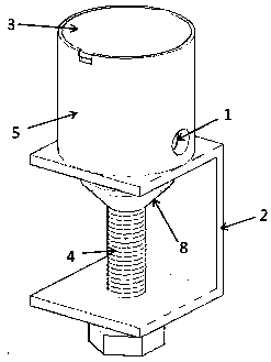 Excess temperature attention device for plate-shaped equipment