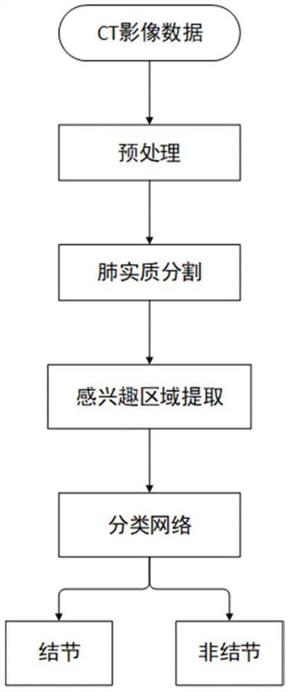 Pulmonary nodule automatic detection method and device and computer system