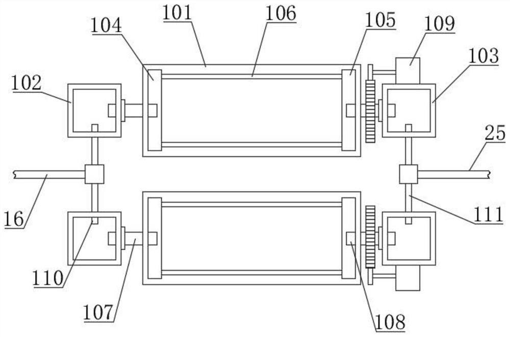 Environment-friendly crimping device and method for recycled polyester staple fibers