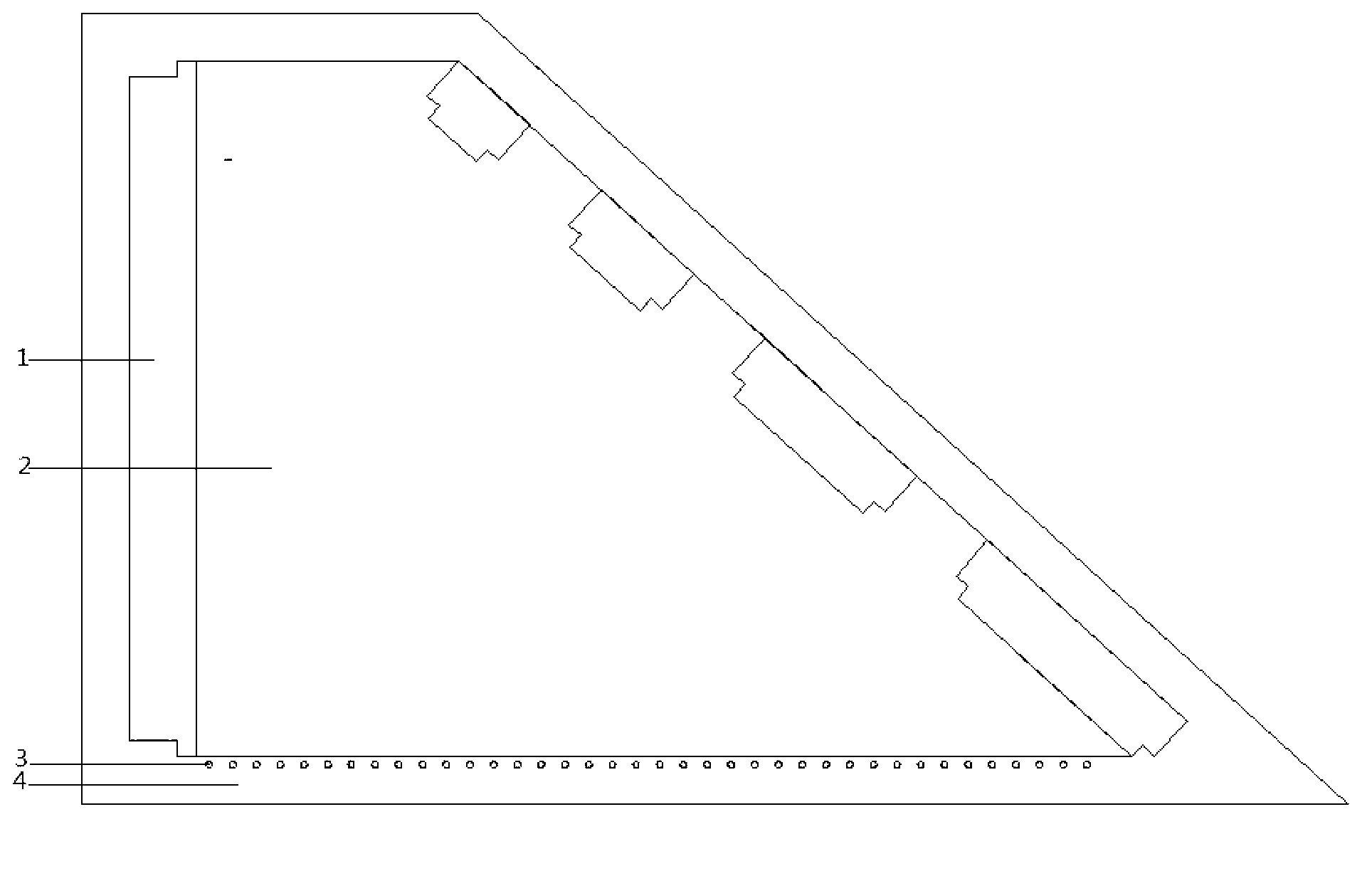 Device for separating precious metals from pregnant solution based on free flow electrophoresis technology and use thereof