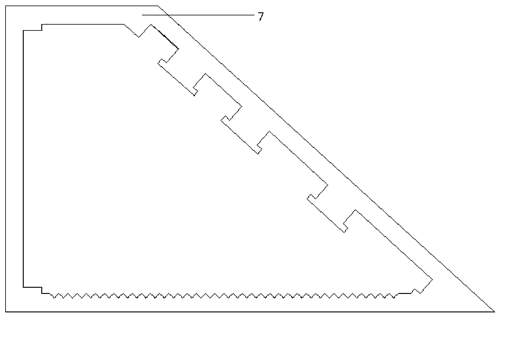 Device for separating precious metals from pregnant solution based on free flow electrophoresis technology and use thereof