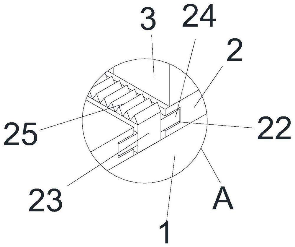 A screening device in the process of making tea