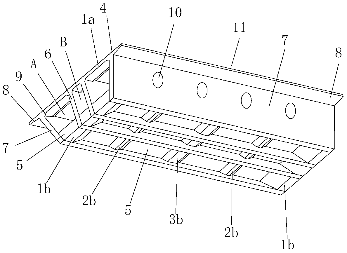 A multifunctional concrete box girder bridge for double-deck traffic