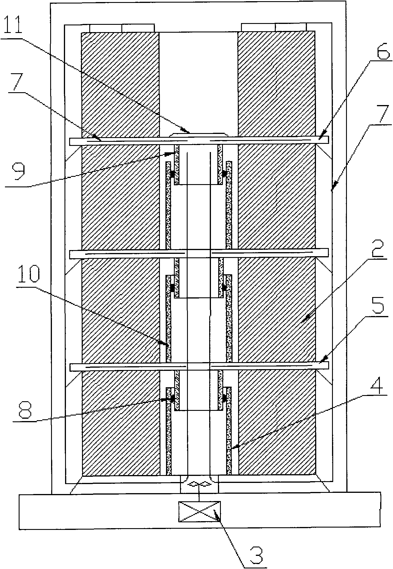 High-efficiency annealing furnace capable of avoiding bonding of cold-rolled strip steel and operating method thereof