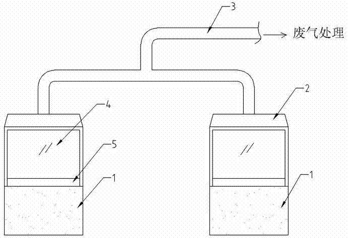 Acid mist collecting device for silver electrolysis cell