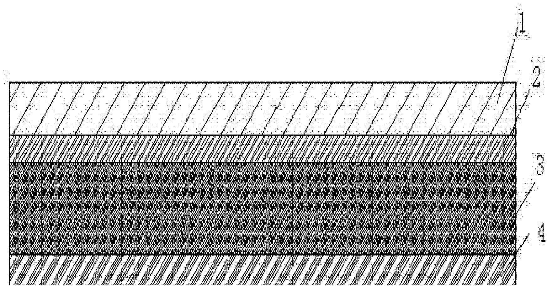 Antirust film of door and preparation method of antirust film