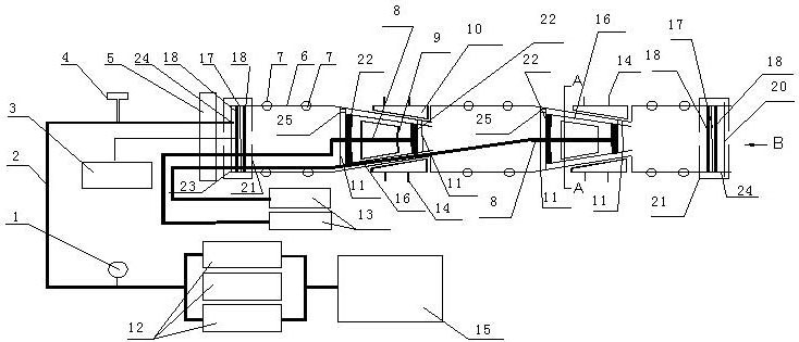 Gas extraction equipment and method for low coal penetration layer