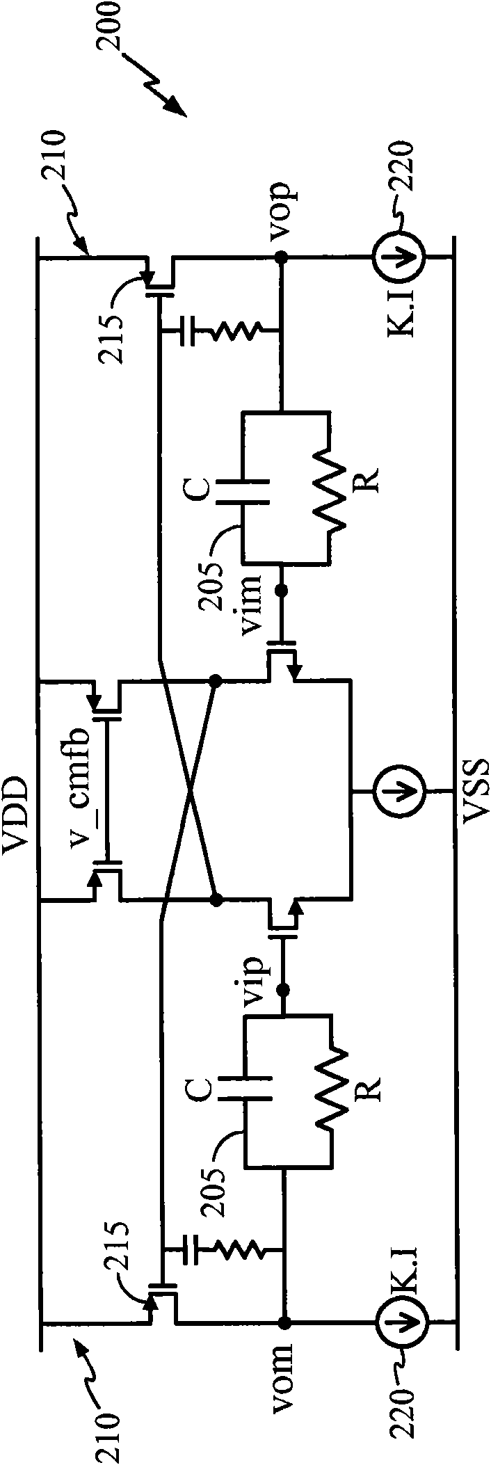 Capacitance multiplier circuit