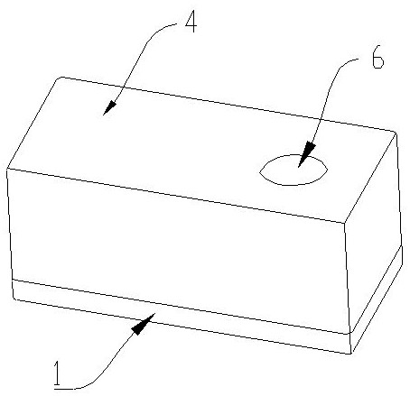 Auxiliary device for cleaning the surface of optical lens