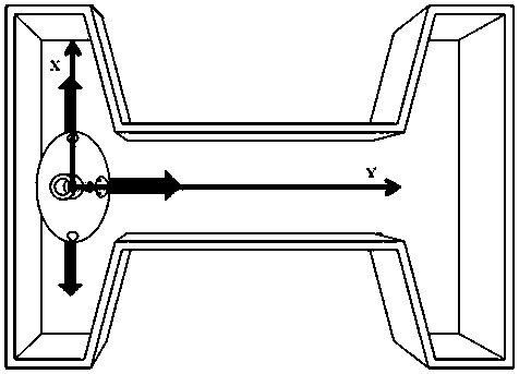 Crystallizer submersed nozzle of beam blank single-point nonequilibrium protective casting and using method