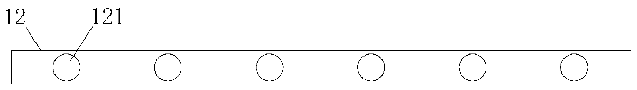 Cast-in-place concrete shear wall formwork punching-free reinforcing system and construction method