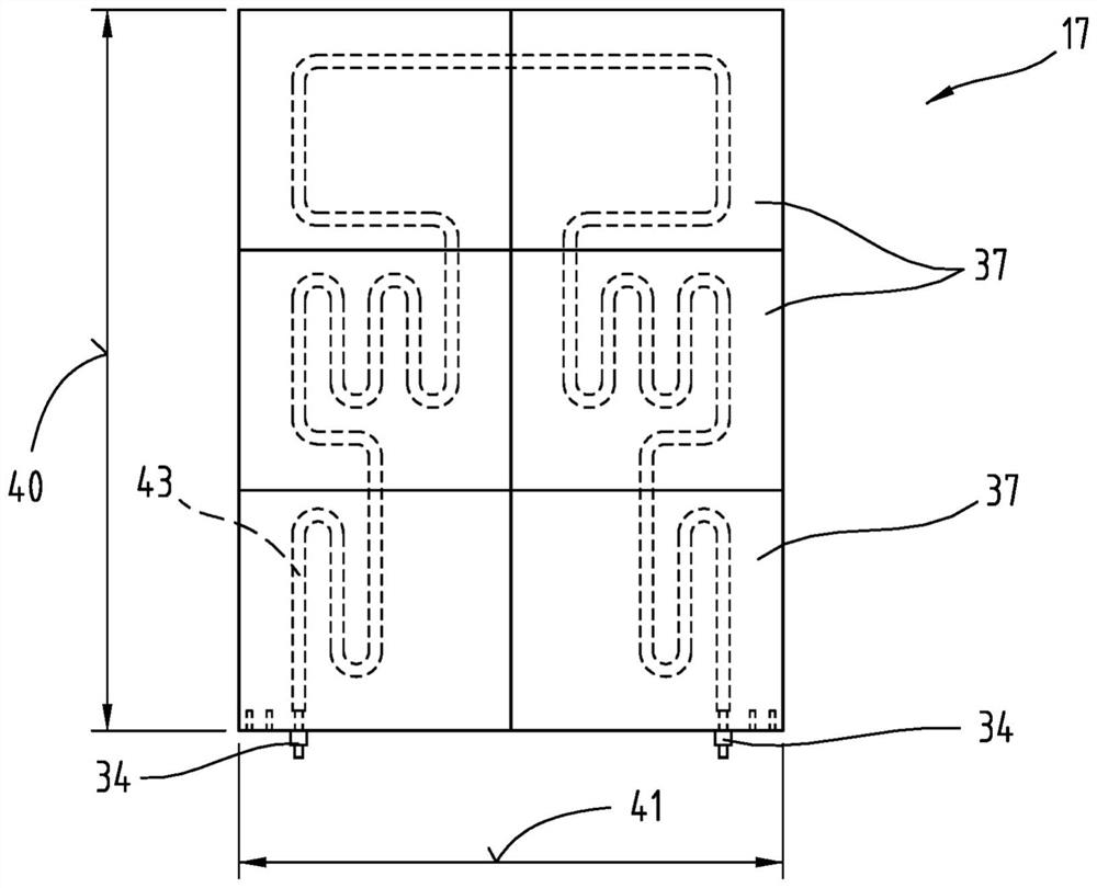 Power assembly having a load-bearing cooling body