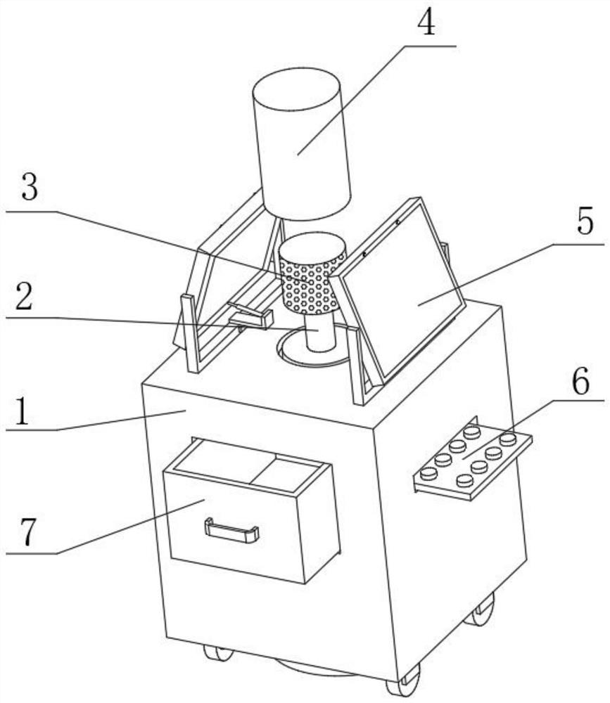 System exhibition device for software development and use method thereof