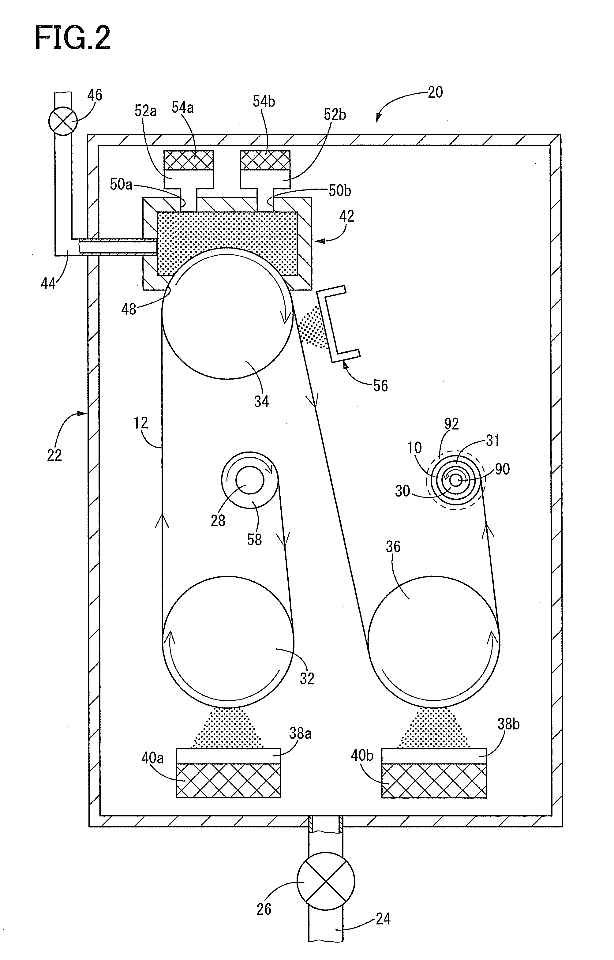 Apparatus for producing multilayer sheet and method of producing the multilayer sheet