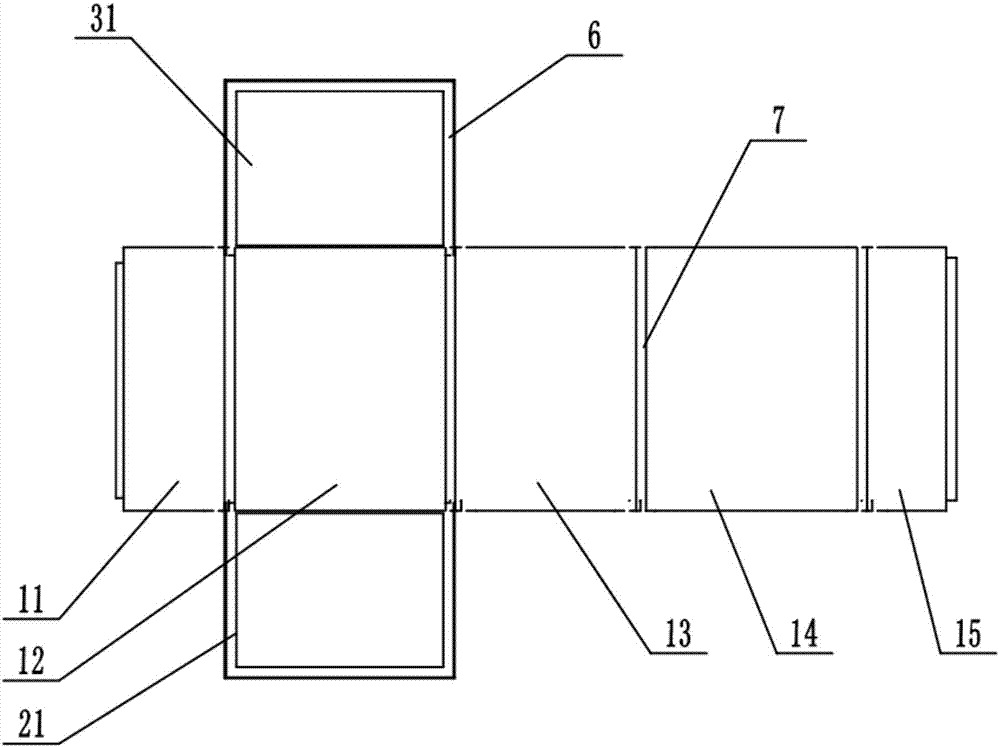 Express packing container lease circulating system