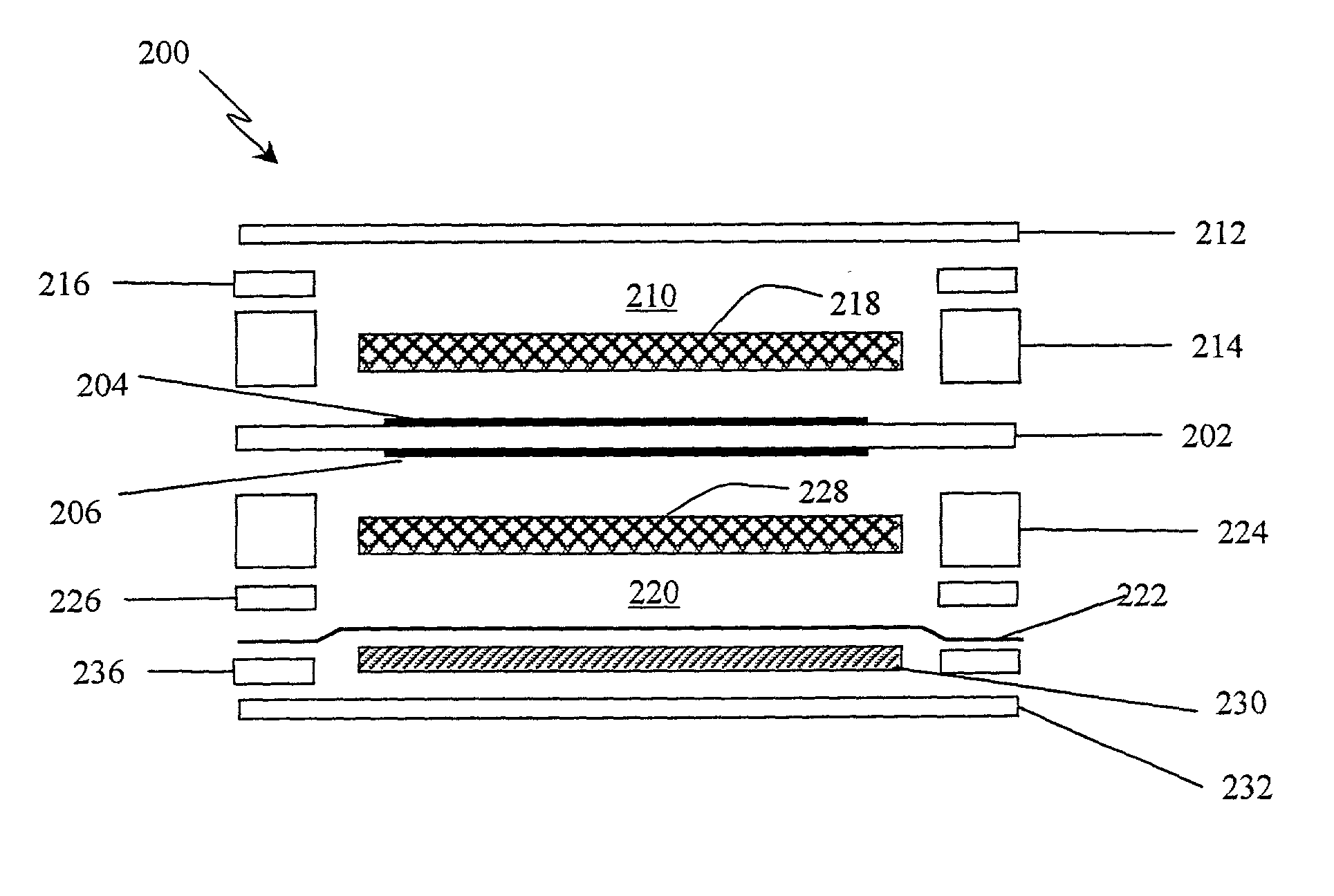 Method and apparatus for improved fluid flow within an electrochemical cell