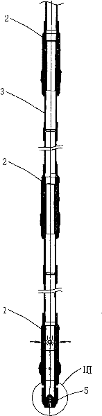 Abrasive jetting device and method for abrasive jetting flow and jetting perforation and multiple fracturing